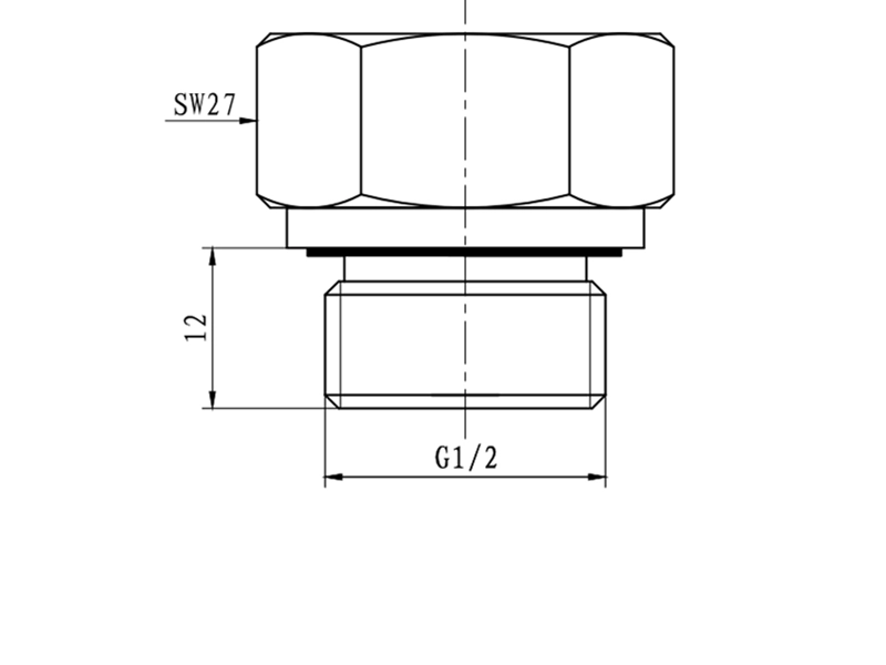 g12 male end face seal