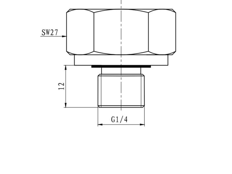g14 male end face seal