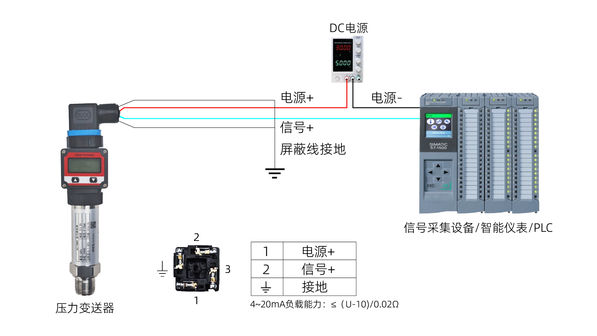 dc lm80 2 wire connection