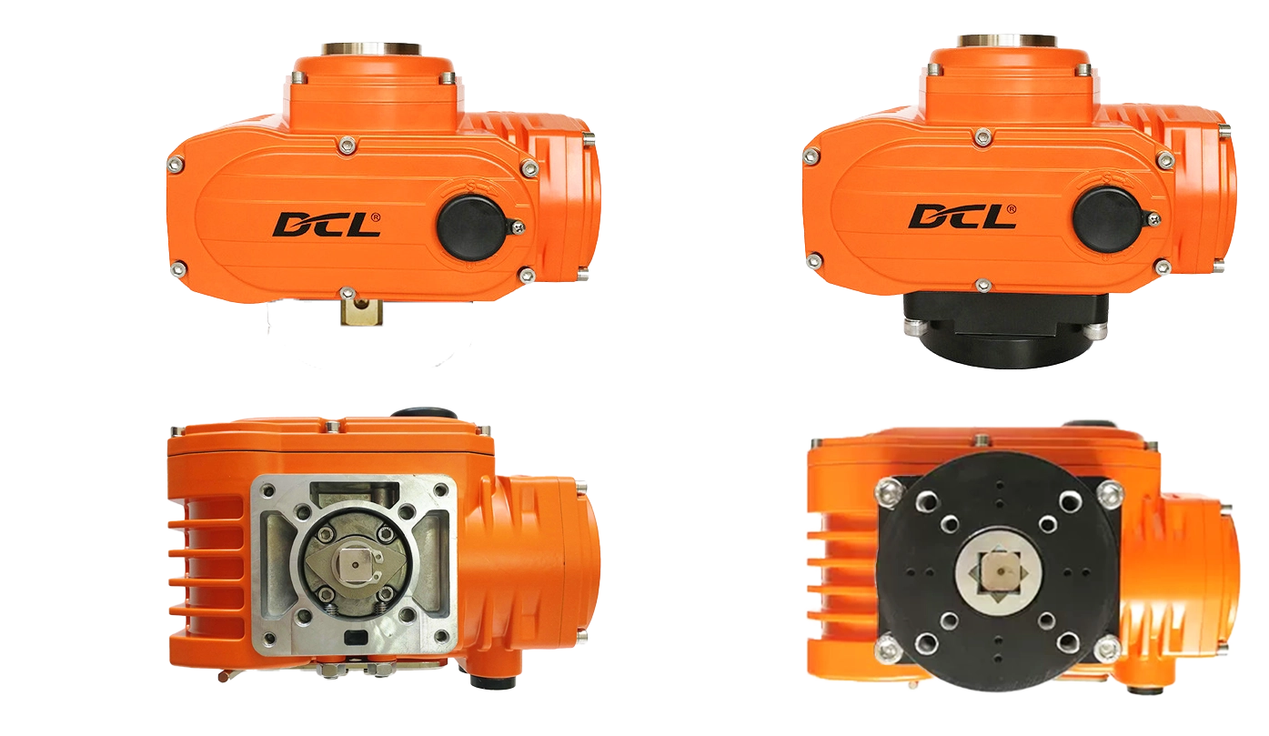 华易防爆执行器安装形式 | DCL Explosion-Proof Actuator Installation Demension