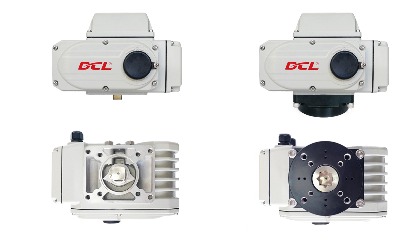 华易普通型执行器安装形式 | DCL Electrical Actuator Install Type