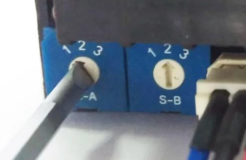 设置电动执行器为自动模式