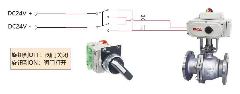 DCL 24V 开关型执行器应用